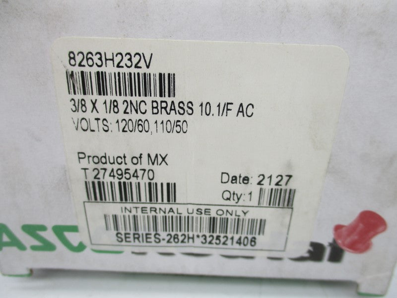 ASCO 8263G232V 110/120V 215-340PSI 3/8" NSMP