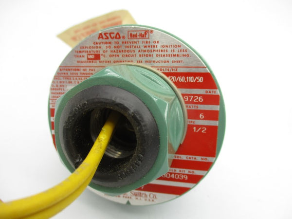 ASCO 8222A77 110/120V 1-125PSI 1/2" NSNP