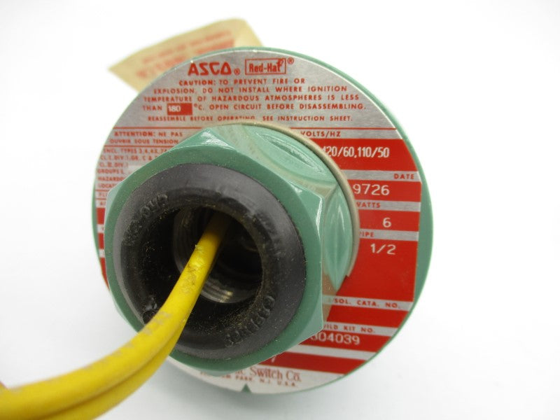 ASCO 8222A77 110/120V 1-125PSI 1/2" NSNP