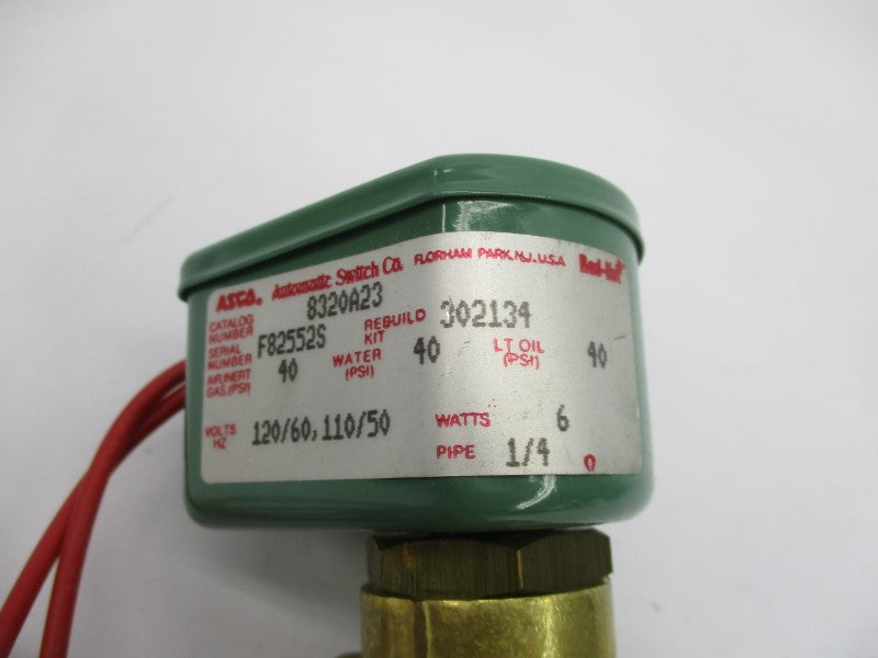 ASCO 8320A23 110/120V 40PSI 1/4" NSNP