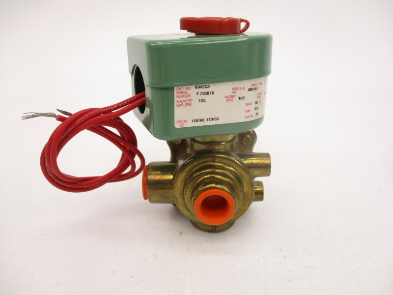 ASCO 8342C3 110/120V 100-125PSI 3/8" NSNP