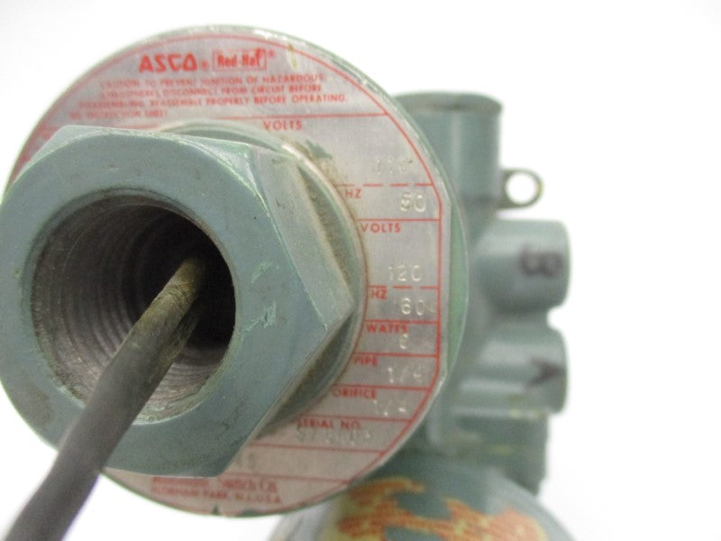 ASCO 834445 110/120V 10-200PSI 1/4" UNMP