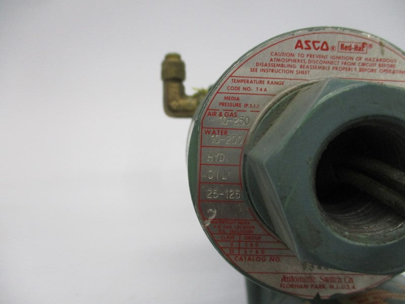 ASCO 834445 110/120V 10-200PSI 1/4" UNMP