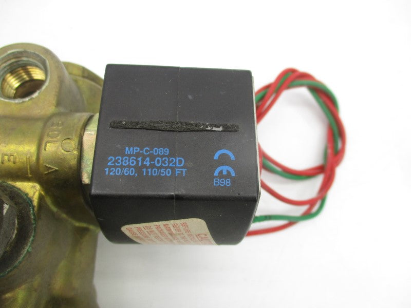 ASCO EF8344G72 110/120V 10-125PSI 3/8" UNMP