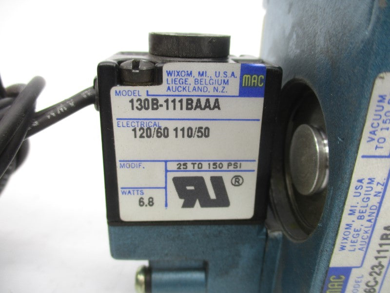 MAC 56C-23-111BA 110/120V 25-150PSI UNMP