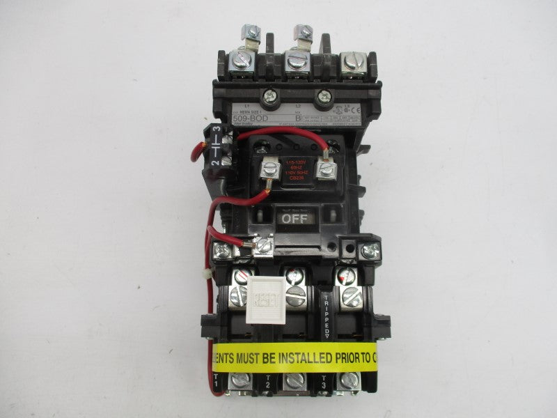 ALLEN BRADLEY 509-BOD SER. B 110/115-120V 27A (BR/WH) NSMP