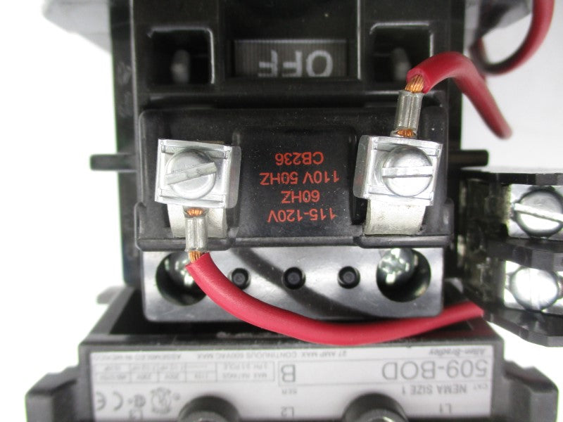 ALLEN BRADLEY 509-BOD SER. B 110/115-120V 27A (BR/WH) NSMP