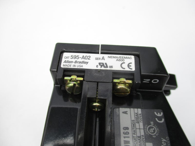 ALLEN BRADLEY 595-COW169 SER. A 120-600VAC 68A (BR/WH) NSMP