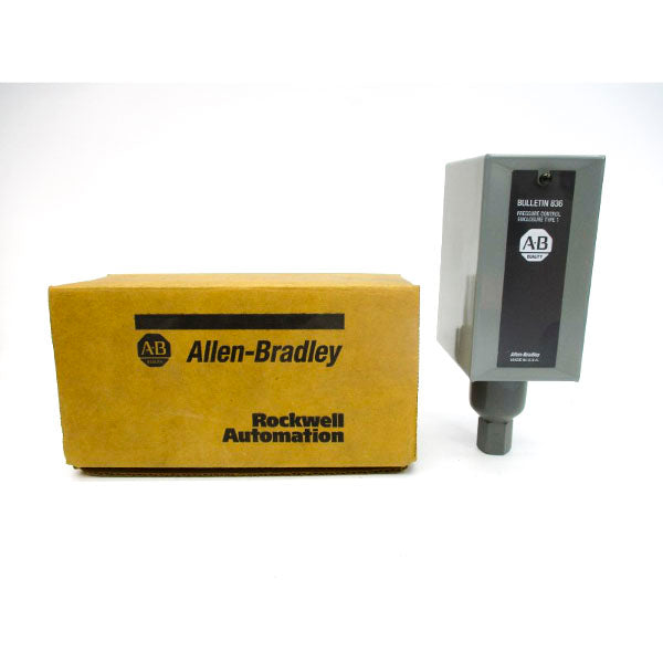 ALLEN BRADLEY 836-C6A SER. A 24-600VAC 100PSI (BR/WH) NSMP