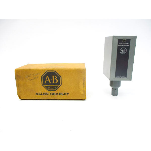 ALLEN BRADLEY 836-C7A SER. A 24-600VAC 0-150PSI (BR/YL) NSMP