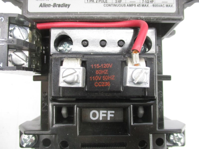 INDUSTRIAL SPARE PART 500F-COD930 SER. B 110/115-120V 45A (BR/WH) NSMP
