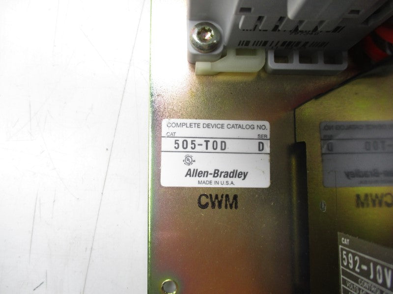 INDUSTRIAL SPARE PART 505-TOD SER. D 110/120V (BR/WH) NSMP