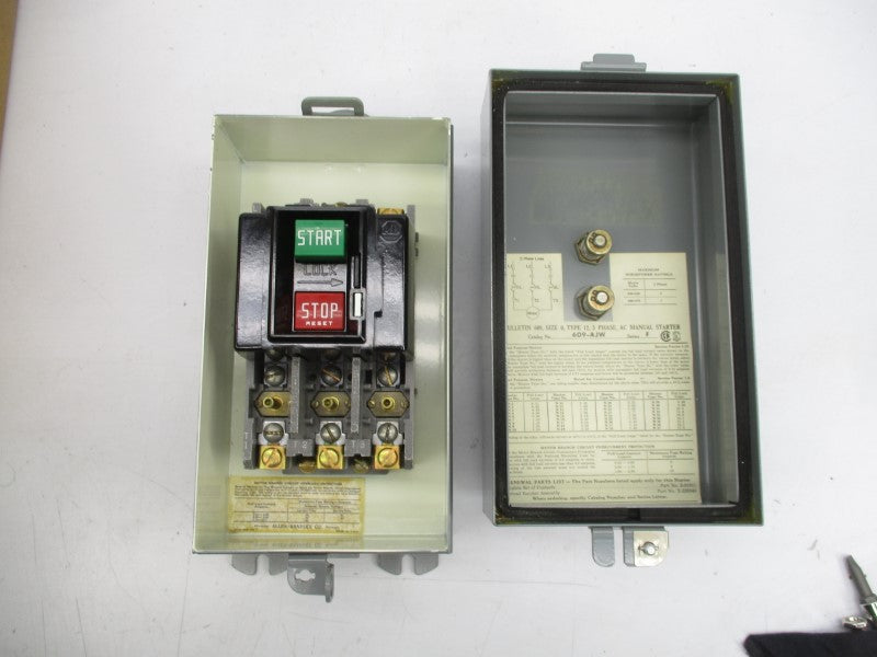 ALLEN BRADLEY 609-AJW SER. F 575V (BR/YL) NSMP