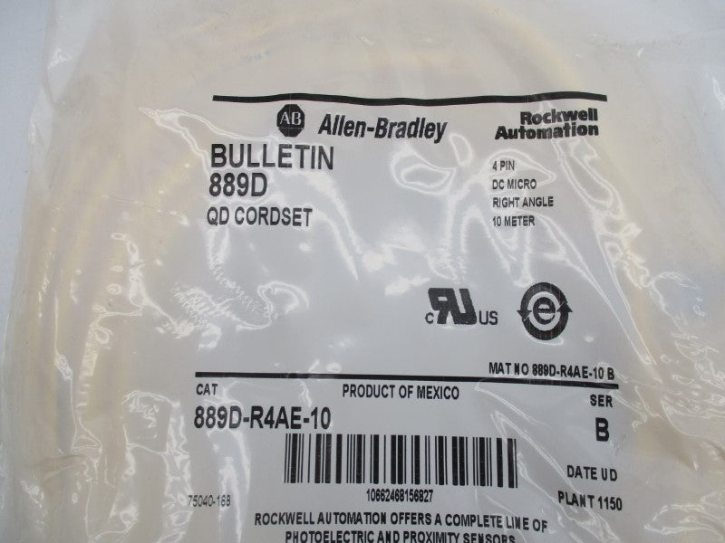 ALLEN BRADLEY 889D-R4AE-10 SER. B NSMP