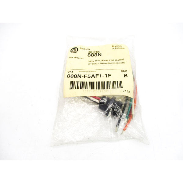ALLEN BRADLEY 889N-F5AF1-1F SER. B 600VAC/DC NSMP