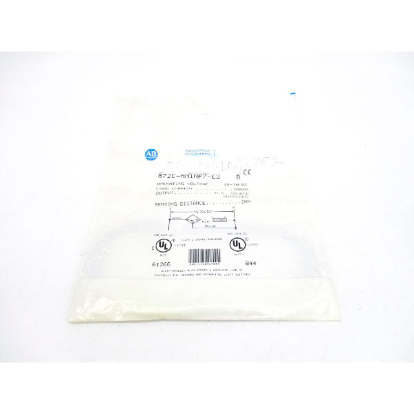 ALLEN BRADLEY 872C-MM1NP7-E2 SER. B 10-30VDC NSMP