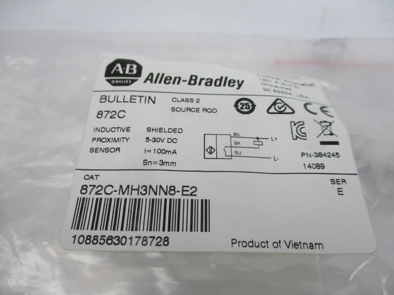 ALLEN BRADLEY 872C-MH3NN8-E2 SER. E 5-30VDC NSMP