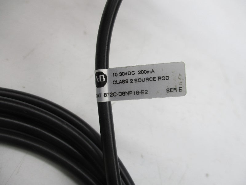 ALLEN BRADLEY 872C-D8NP18-E2 SER. E 10-30VDC NSMP