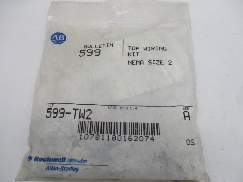 ALLEN BRADLEY 599-TW2 SER. A NSMP