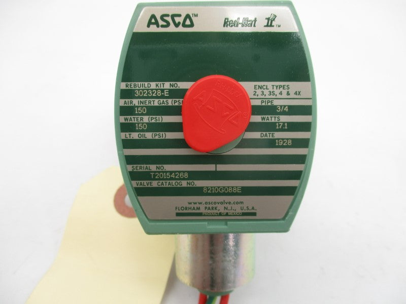 ASCO 8210G088E 110/120V 150PSI 3/4" NSMP