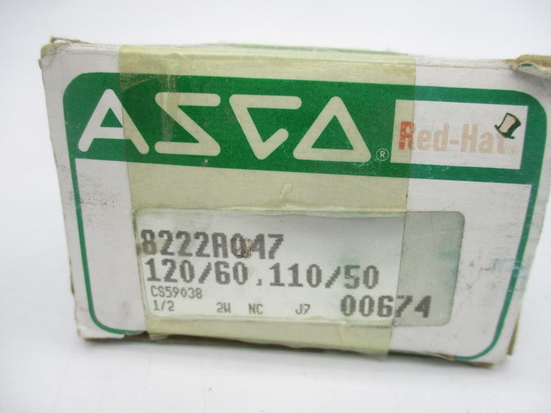 ASCO 8222A47 110/120V 2-125PSI 1/2" NSMP