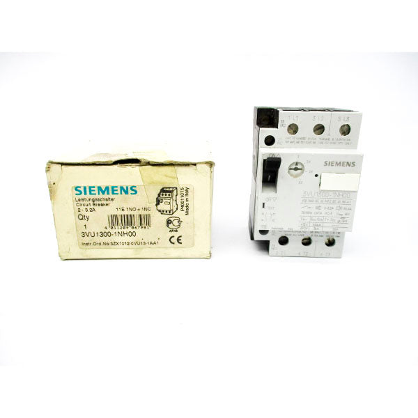 SIEMENS 3VU1300-1NH00 600VAC 2-3.2A NSMP