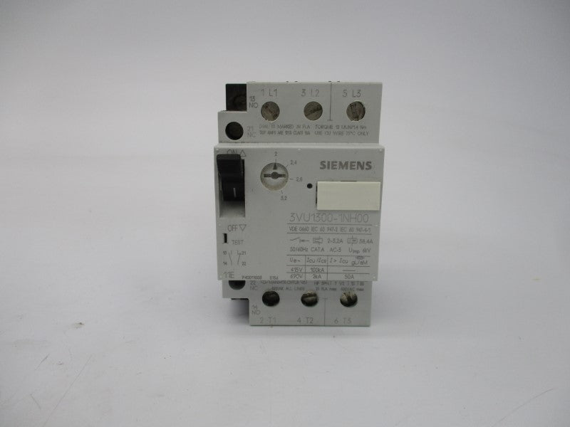 SIEMENS 3VU1300-1NH00 600VAC 2-3.2A NSMP
