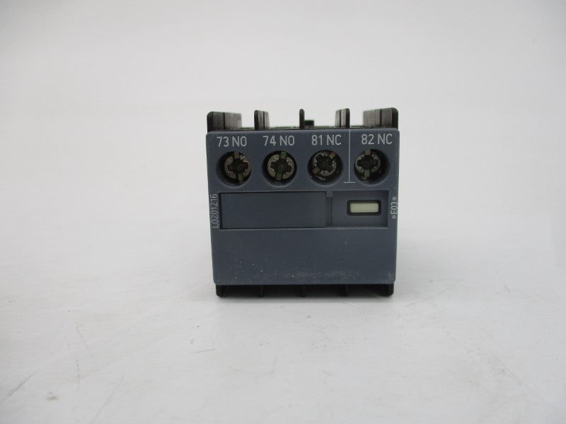SIEMENS 3RH2911-1LA11 240V 10A NSMP