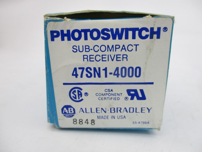 ALLEN BRADLEY 47SN1-4000 (BL/WH) NSMP