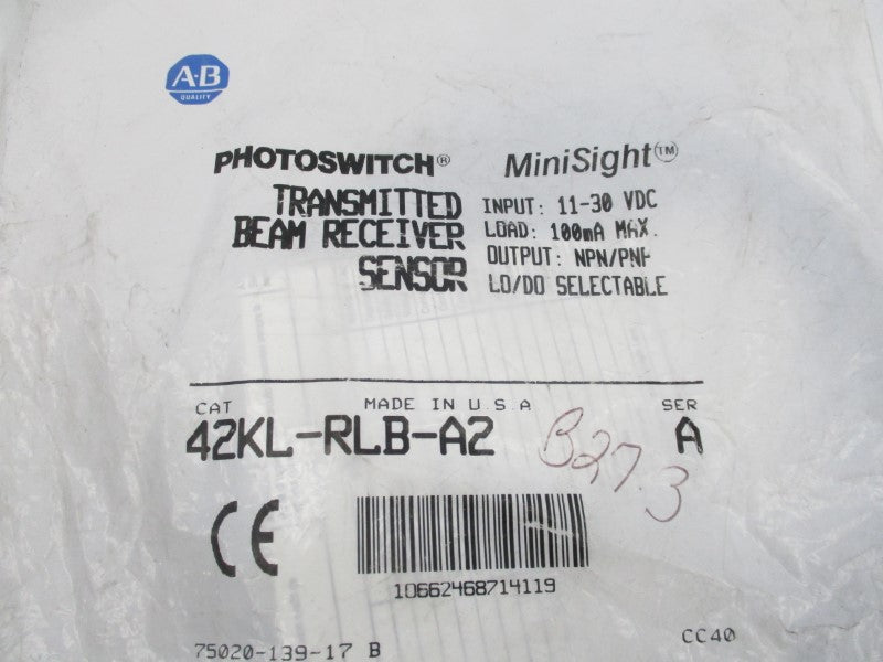 ALLEN BRADLEY 42KL-RLB-A2 SER. A 11-30VDC NSMP