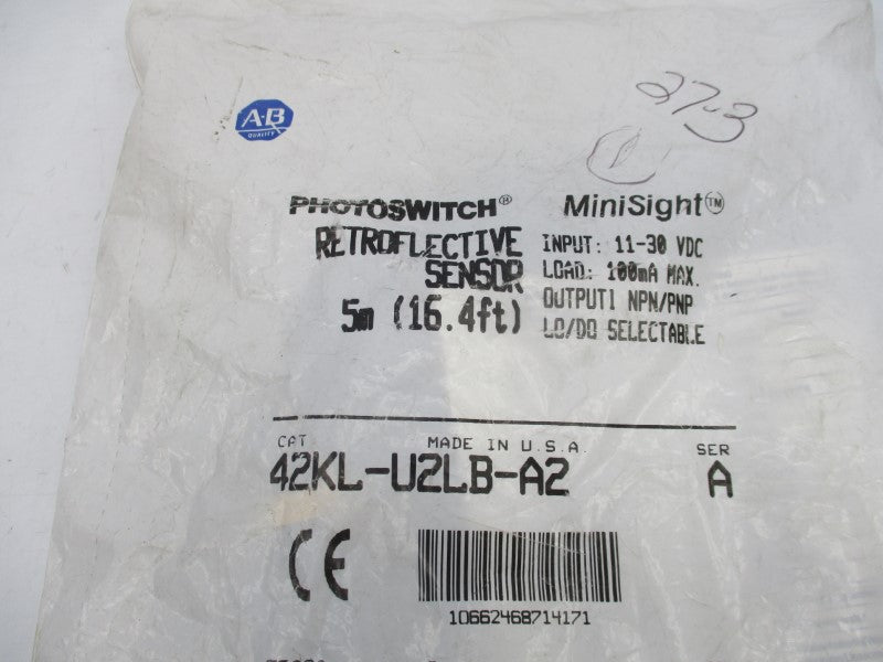 ALLEN BRADLEY 42KL-U2LB-A2 SER. A 11-30VDC NSMP