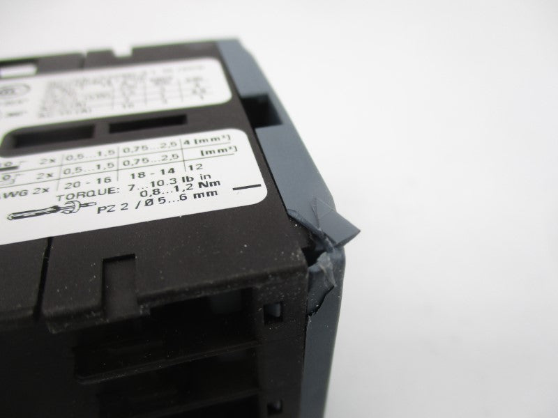 SIEMENS 3RT2015-1KB41 17-30VDC 18A (AS PICTURED) NSMP
