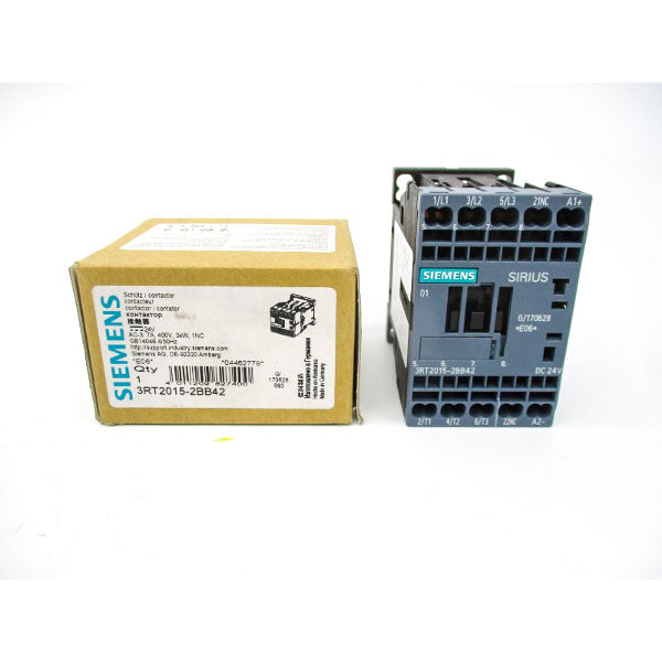 SIEMENS 3RT2015-2BB42 24VDC NSMP