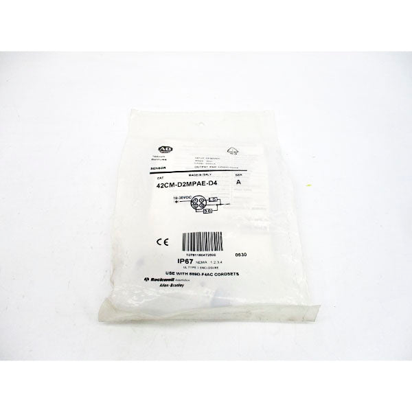 ALLEN BRADLEY 42CM-D2MPAE-D4 SER. A 10-30VDC NSMP