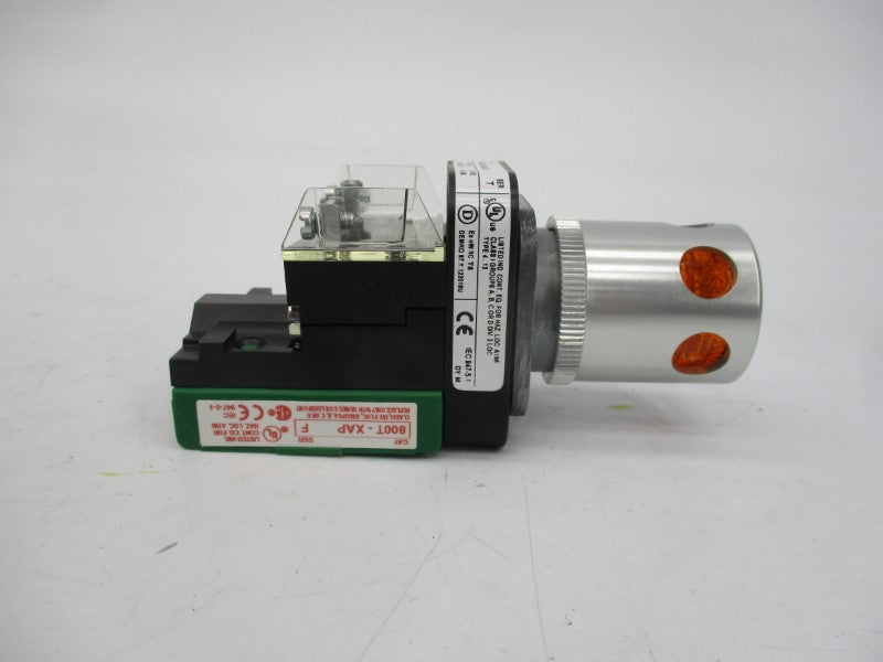 ALLEN BRADLEY 800T-QAH24AAP SER. T 24VAC/DC (WH) NSMP