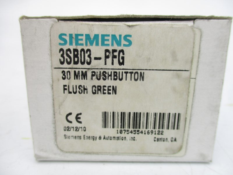 SIEMENS 3SB03-PFG NSMP