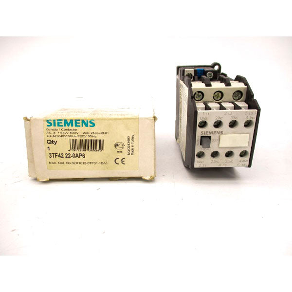 SIEMENS 3TF4222-0AP6 220/240V 30A NSMP