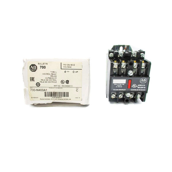 ALLEN BRADLEY 700-N400A1 SER. C 110/115-120V 60A (WH) NSMP
