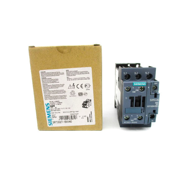 SIEMENS 3RT2027-1BW40 48VDC NSMP