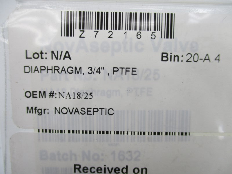 NOVASEPTIC NA18/25 3/4" NSMP