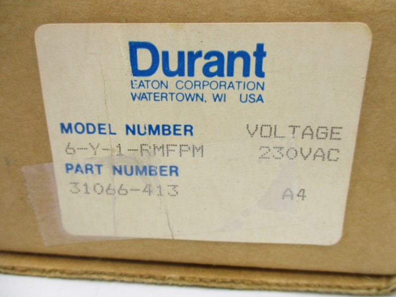 DURANT 6-Y-1-RMF-PM 31066-413 230VAC NSMP