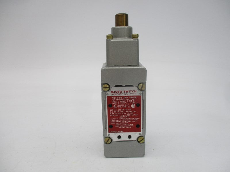 MICRO SWITCH 102ML1-E1 480VAC 10A NSMP