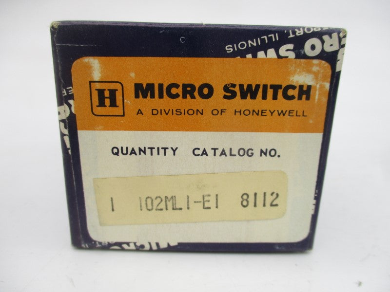 MICRO SWITCH 102ML1-E1 480VAC 10A NSMP