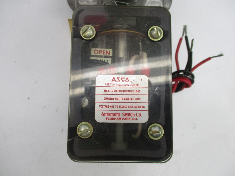 ASCO 8043A37 120V 20PSI 3/4" NSMP