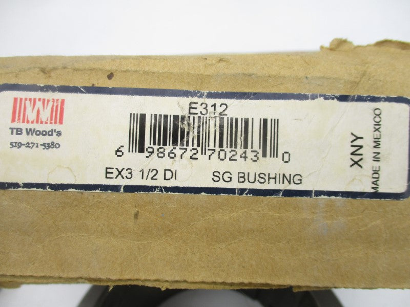 TB WOODS E312 EX312 3-1/2 NSMP