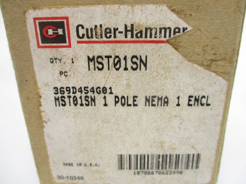 CUTLER HAMMER MST01SN 369D454G01 NSMP