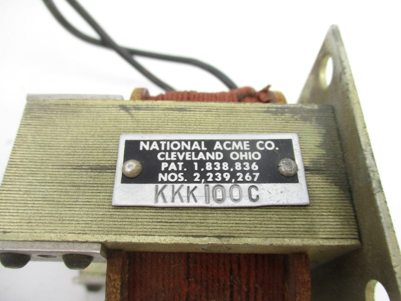 NATIONAL ACME KKK100C 220V (AS PICTURED) NSMP