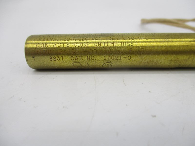 FENWAL 17021-0 120/240VAC 10/5A -100-400'F NSNP