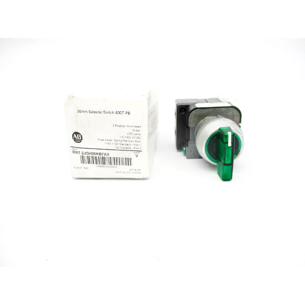 ALLEN BRADLEY 800T-2JGH20KB7AX SER. V 12-130VAC/DC (WH) NSMP