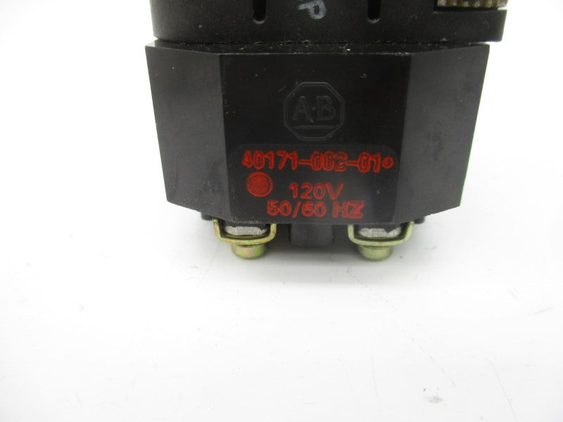 ALLEN BRADLEY 800T-16JRH2KB7AX SER. U 120VAC (WH) NSMP